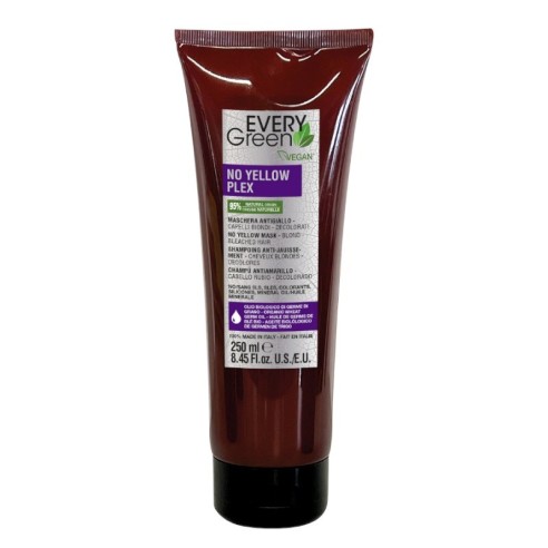 Masque Everygreen No Yellow PLEX 250 ml -Masques capillaires -Everygreen