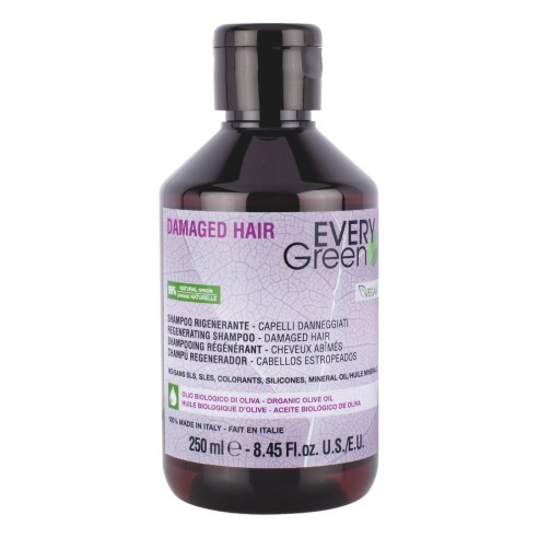 Damaged Hair Everygreen Shampoo 250ml -Shampoos -Everygreen