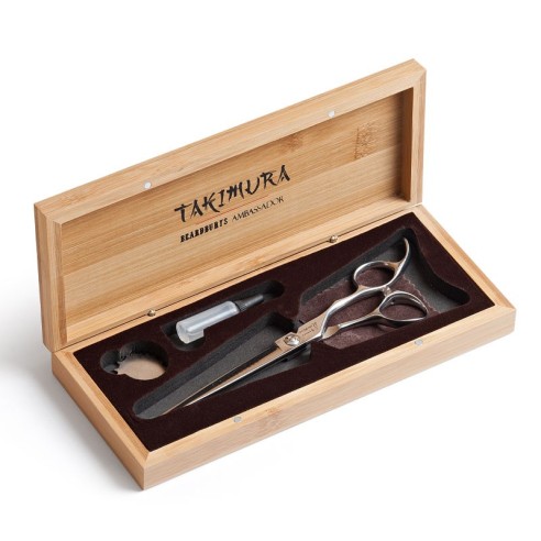 Takimura 6,5'' - 16,51 cm Beardburys Haarschneideschere -Friseurscheren und Rasierer -Beardburys