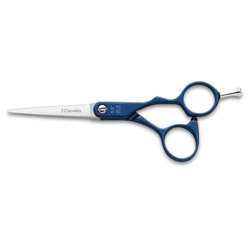 Dur 5.5" Blue Hairdressing Scissors -Hairdressing scissors and razors -3 Claveles