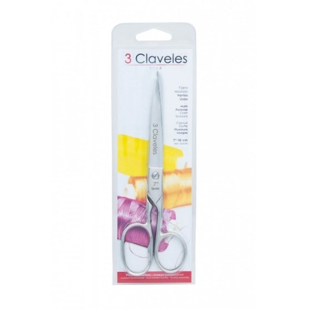 Ciseaux à moustache droits 4,5" -Ciseaux de coiffure et rasoirs -3 Claveles 2