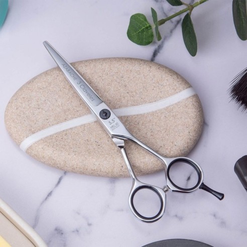 Jet hairdressing scissors 5.5" -Hairdressing scissors and razors -3 Claveles