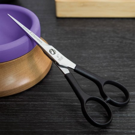 Relax 5,5" Friseurschere mit Mikroverzahnung -Friseurscheren und Rasierer -3 Claveles 2