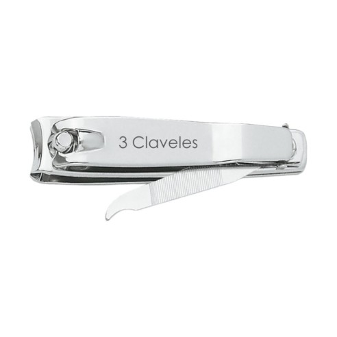 Nail clippers with file 6cm -Utensils Accessories -3 Claveles