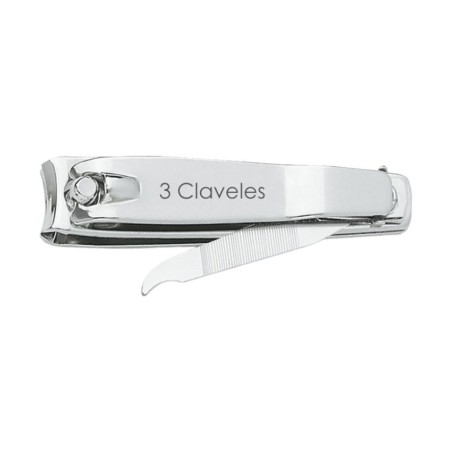 Nagelknipser mit Feile 6 cm -Utensilien Zubehör -3 Claveles