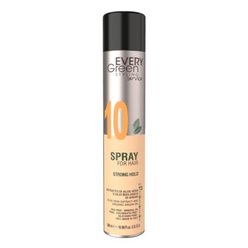 Laca Spray de fijación fuerte Everygreen 500ml -Laques et sprays fixateurs -Everygreen