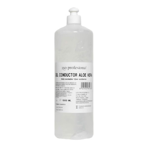 Gel Conductor 1 Litro Uso Profesional -Cremas tonificantes y moldeadoras -Uso Profesional