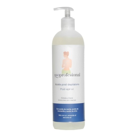 Post-Depilationsöl 500ml -Enthaarungs-, Bleich- und Post-Enthaarungscremes -Uso Profesional