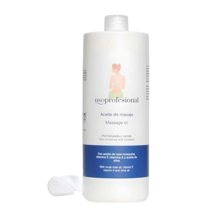 Massageöl mit Hagebuttenöl 1000ml -Körperpflege -Uso Profesional