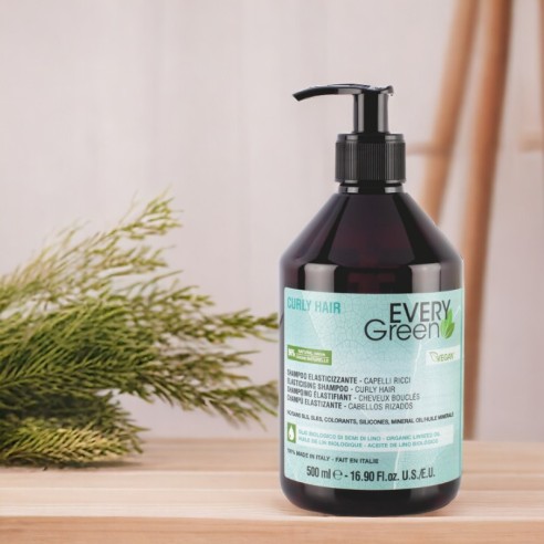 CURLY Everygreen shampooing élastifiant 500ml -Shampooings -Everygreen