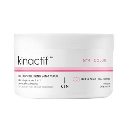 Mascarilla 2 en 1 Kinactif Color 200ml Kin Cosmetics -Mascarillas para el pelo -KIN Cosmetics