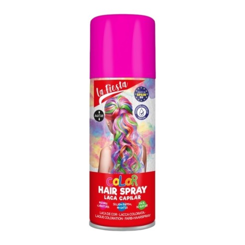 Spray Pelo Color Rosa Fucsia -Fantasía y FX -Skarel