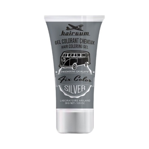 Hairgum Fix Silver Gel 30ml -Ceras, pomadas e gomas -Hairgum Fix