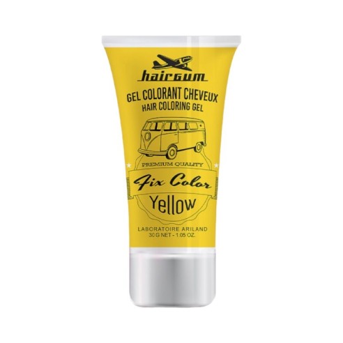 Hairgum Fix Giallo Gomina 30ml -Cere, Pomate e Gomme -Hairgum Fix