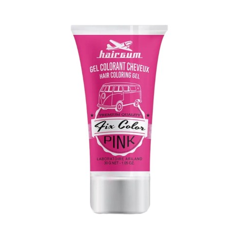 Chiclete rosa fixador para cabelo 30ml -Ceras, pomadas e gomas -Hairgum Fix