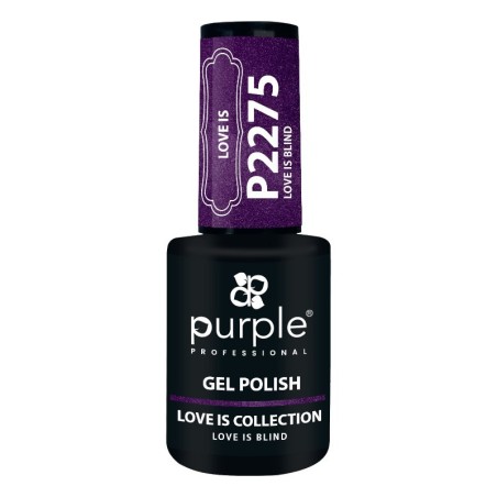 Gel-Nagellack P2275 Love is Blind Purple Professional -Semipermanenter Emaille -Purple Professional
