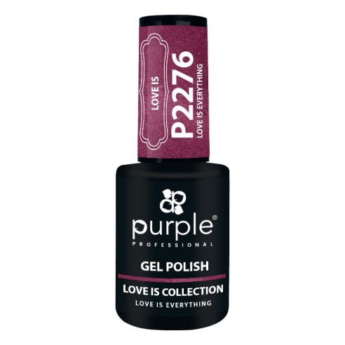 Esmalte Gel P2276 Love is Everything Purple Professional -Esmalte semi permanente -Purple Professional