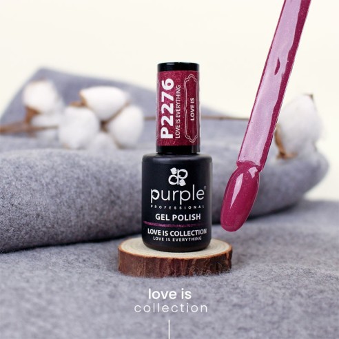 Esmalte Gel P2276 Love is Everything Purple Professional -Esmalte semi permanente -Purple Professional