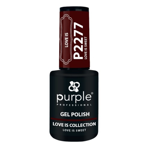 Esmalte Gel P2277 Love is Sweet Purple Professional -Esmalte semi permanente -Purple Professional