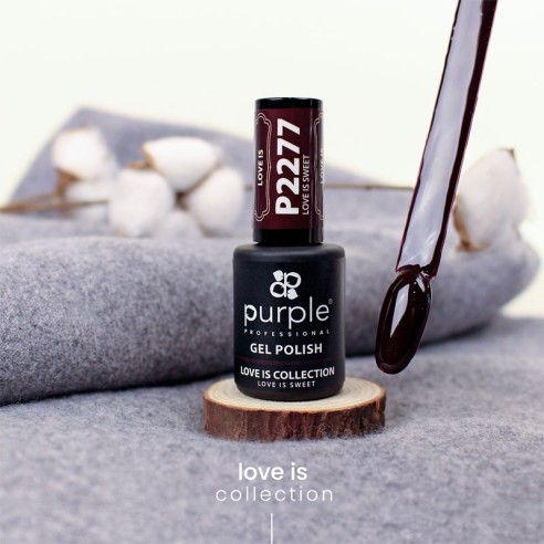 Vernis Gel P2277 Love is Sweet Purple Professional -Vernis semi permanents -Purple Professional