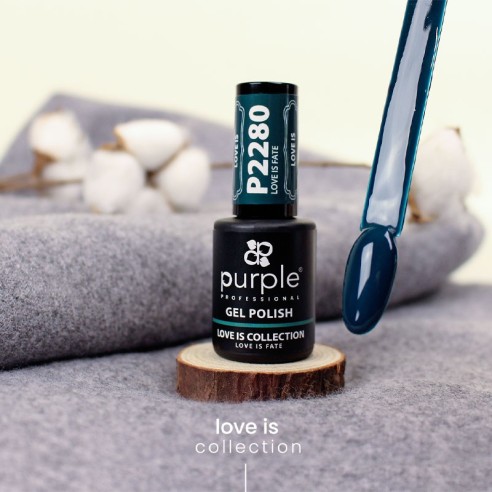 Gel-Nagellack P2280 Love is Fate Purple Professional -Semipermanenter Emaille -Purple Professional