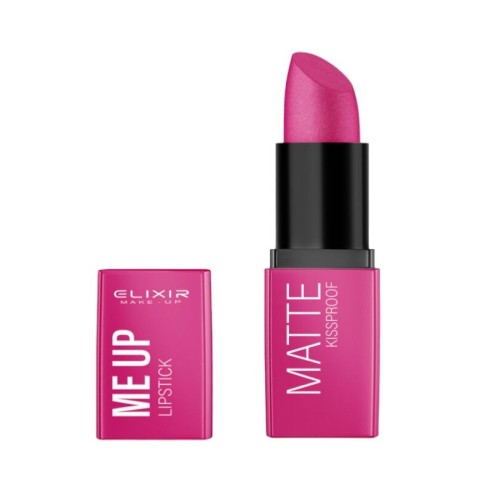 Elixir KissProof Matte Me Up 011 Bergenia Rosy-Red 3g -Labios -Elixir Make Up