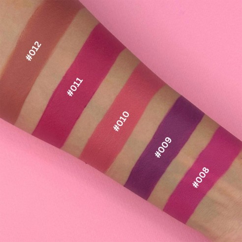 Elixir KissProof Matte Me Up 011 Bergenia Rosy-Red 3gr -Lábios -Elixir Make Up