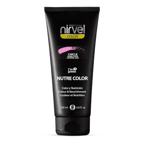 Nirvel Nutre Color Rosa Chicle 200ml -Direct coloring dyes -Nirvel