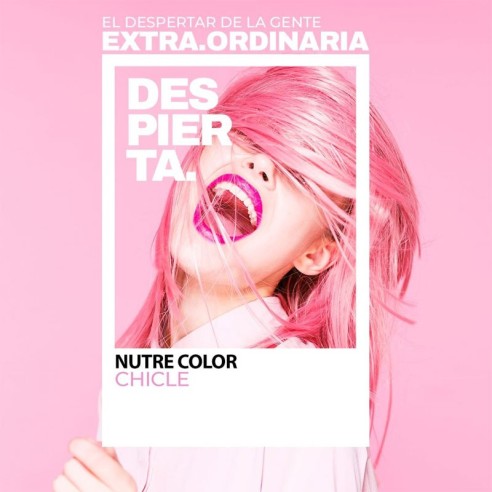 Nirvel Nutre Gomma Colore Rosa 200ml -Coloranti a colorazione diretta -Nirvel