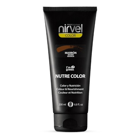 Nirvel Nutre Color Marrón 200ml -Tintes de coloración directa -Nirvel