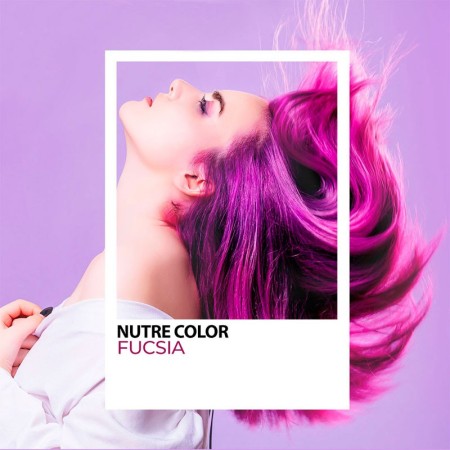 Nutre Color Fucsia 200ml -Tintes de coloración directa -Nirvel 2