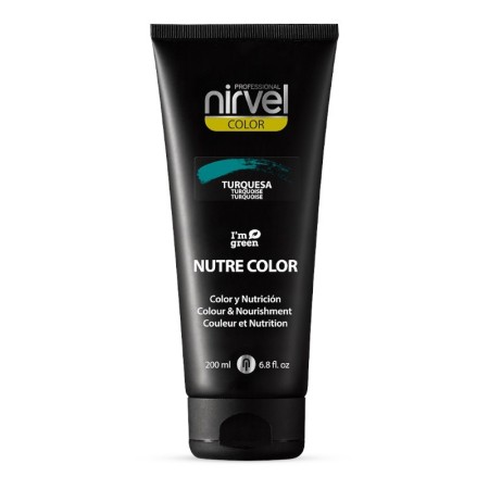 Nährt Türkis Farbe 200ml Nirvel -Direktfärbende Farbstoffe -Nirvel