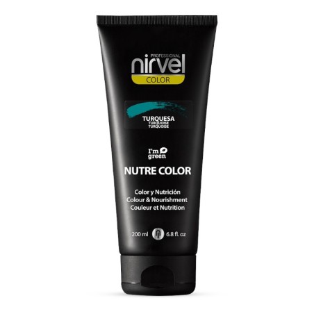 Nährt Türkis Farbe 200ml Nirvel -Direktfärbende Farbstoffe -Nirvel