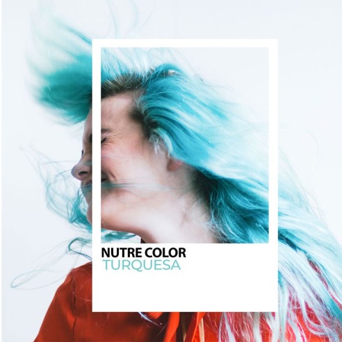 Nirvel Nutre Cor Turquesa 200ml -Corantes de coloração direta -Nirvel