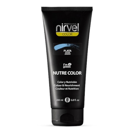 Nährt Silberfarbe 200ml -Direktfärbende Farbstoffe -Nirvel