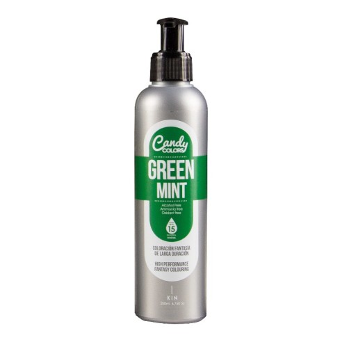 Candy Colors Green Mint 200ml -Direct coloring dyes -Kin Cosmetics
