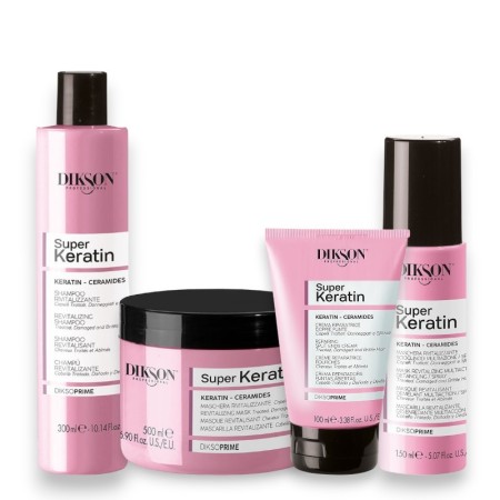 DIKSOPRIME Super Keratin Revitalisierendes Paket -Haarpflegepakete -Dikson