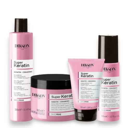 Pack Revitalizante Super Keratin DIKSOPRIME -Packs de productos para el pelo -Dikson