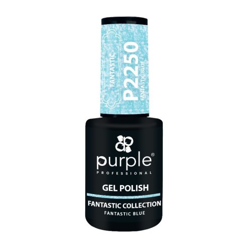 Esmalte Gel P2250 Fantastic Blue -Semi permanent nail polishes -Purple Professional