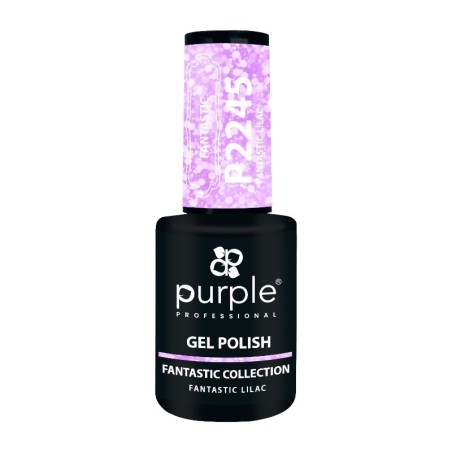 Verniz Gel P2245 Fantastic Lilac -Esmalte semipermanente -Purple Professional