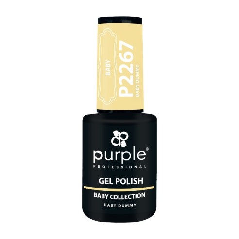 Chupeta de bebê polonês gel P2267 -Esmalte semipermanente -Purple Professional