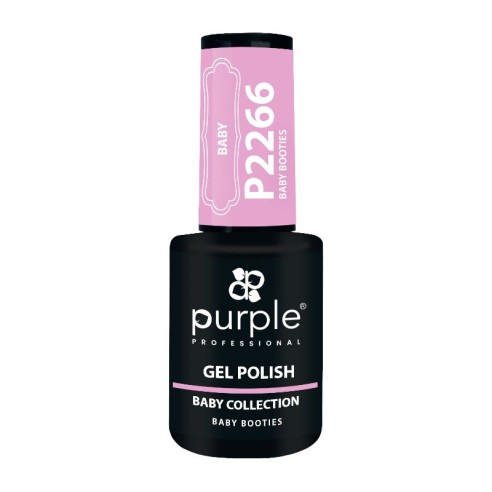 Esmalte Gel P2266 Baby Booties -Semi permanent nail polishes -Purple Professional