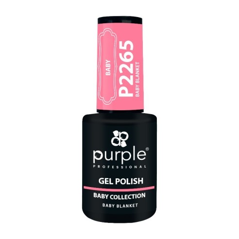 Couverture pour bébé Gel Polish P2265 -Vernis semi permanents -Purple Professional