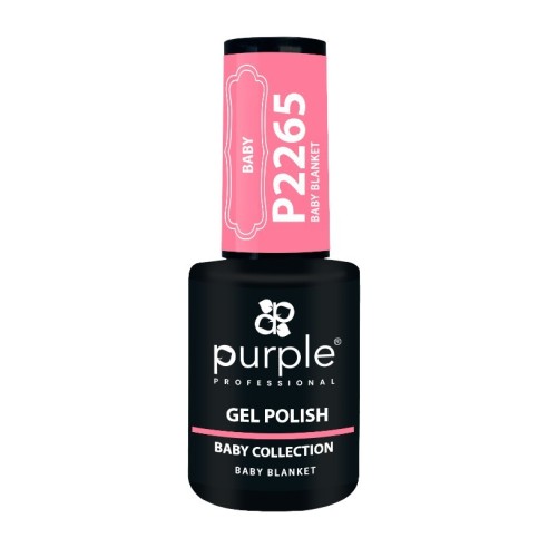 Esmalte Gel P2265 Baby Blanket -Semi permanent nail polishes -Purple Professional