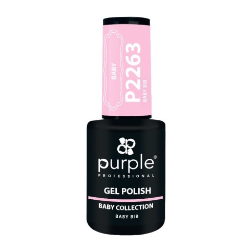 Esmalte Gel P2263 Baby BIB -Semi permanent nail polishes -Purple Professional