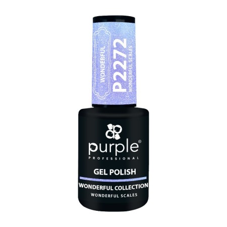Verniz Gel P2272 Wonderful Scales -Esmalte semipermanente -Purple Professional