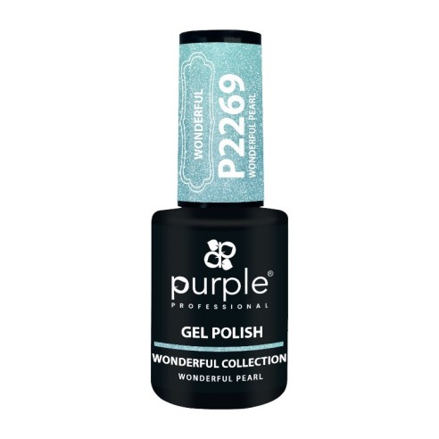 Esmalte Gel P2269 Wonderful Pearl -Esmalte semi permanente -Purple Professional