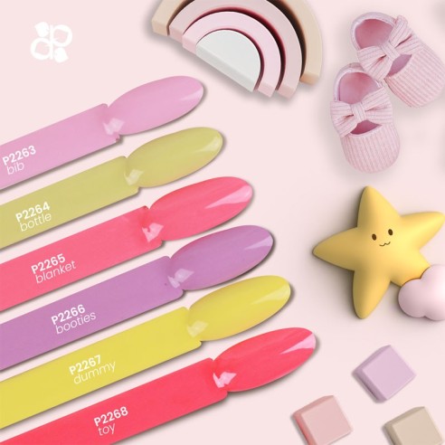 Verniz gel P2263 Baby BIB -Esmalte semipermanente -Purple Professional