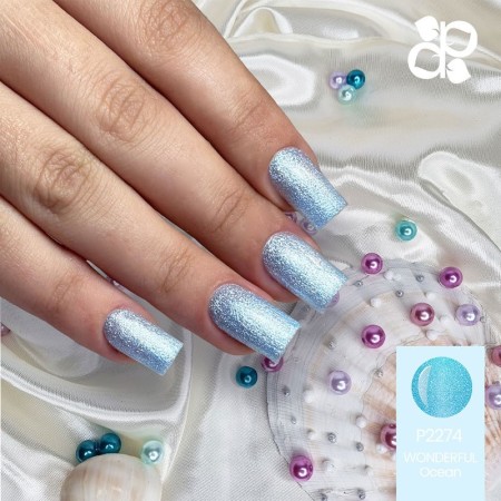 Purple Professional Gel-Nagellack P2274 Wonderful Ocean -Semipermanenter Emaille -Purple Professional 2