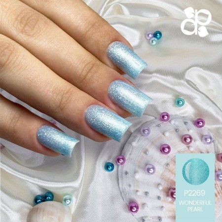Smalto Purple Professional Smalto Gel P2269 Wonderful Pearl -Smalto semipermanente -Purple Professional 2